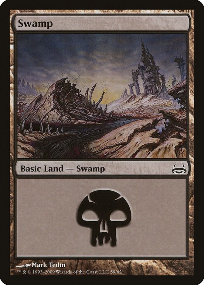 Swamp 59/62 (Duel Decks: Divine vs. Demonic)  | Good Games Modbury