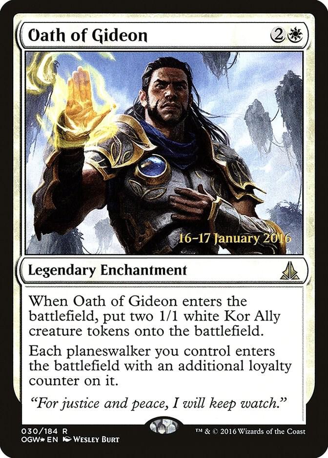 Oath of Gideon 30s/65 (Prerelease Cards)  - Foil | Good Games Modbury