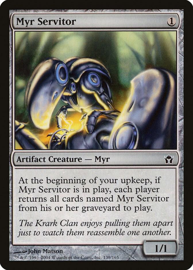 Myr Servitor 139/165 (Fifth Dawn)  - Foil | Good Games Modbury