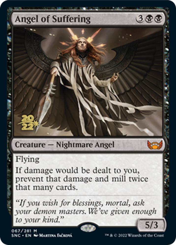 Angel of Suffering 67s/161 (Prerelease Cards)  - PreRelease Foil | Good Games Modbury