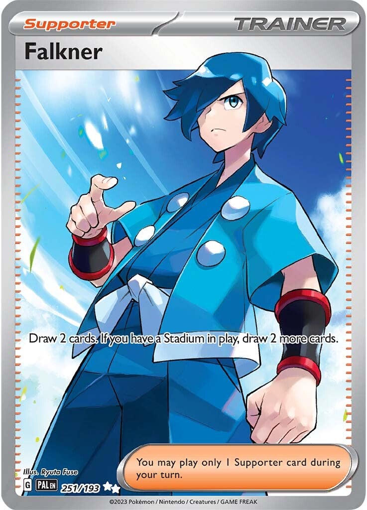 Falkner (251/193) [Scarlet & Violet: Paldea Evolved] | Good Games Modbury