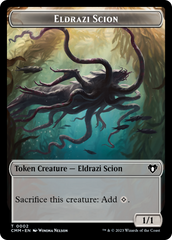 Spirit // Eldrazi Scion Double-Sided Token [Commander Masters Tokens] | Good Games Modbury