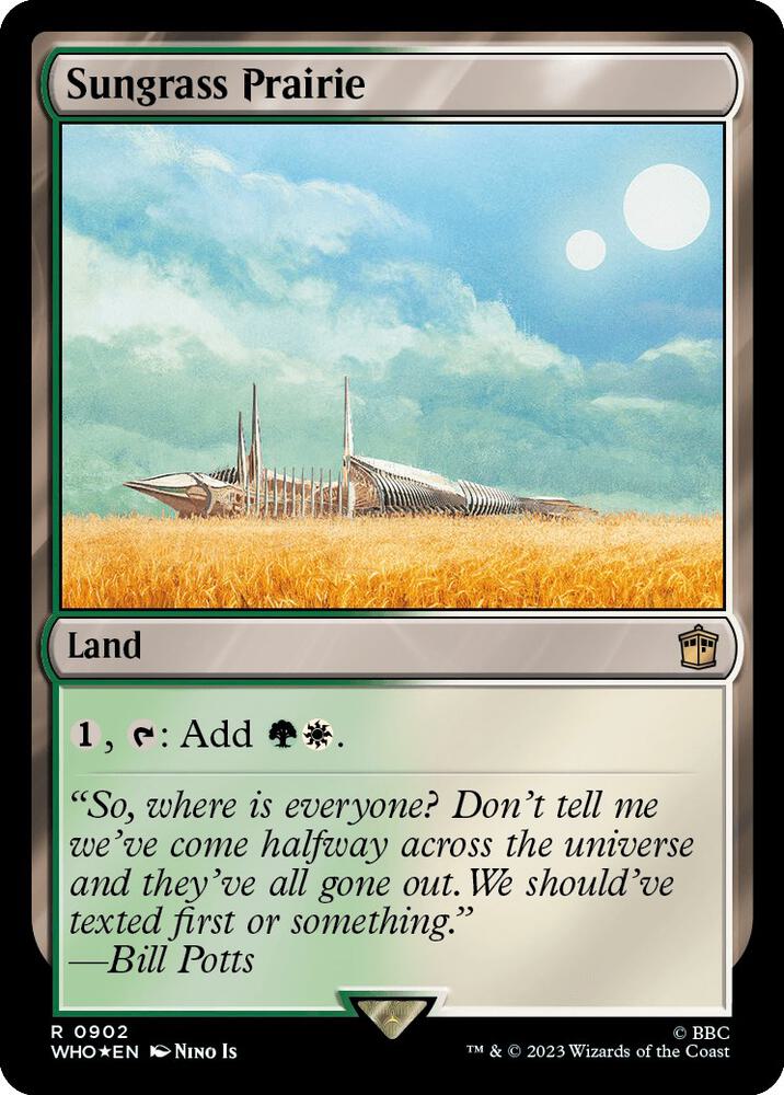 Sungrass Prairie 902/331 (Universes Beyond: Doctor Who)  - Surge Foil | Good Games Modbury