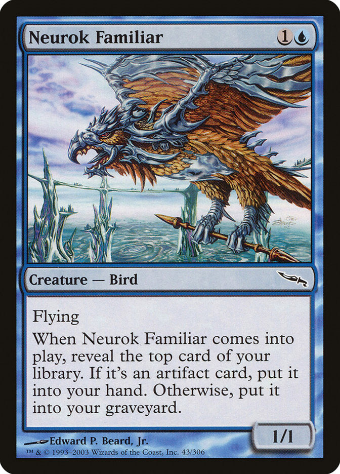 Neurok Familiar [Mirrodin] | Good Games Modbury