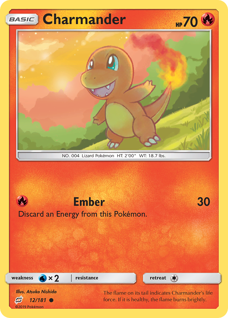 Charmander (12/181) [Sun & Moon: Team Up] | Good Games Modbury