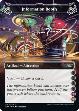 Information Booth 5 6 218d/244 (Unfinity)  - Foil | Good Games Modbury