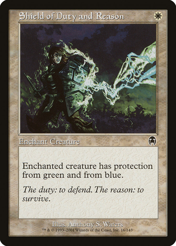 Shield of Duty and Reason 16 (Apocalypse)  - Foil | Good Games Modbury