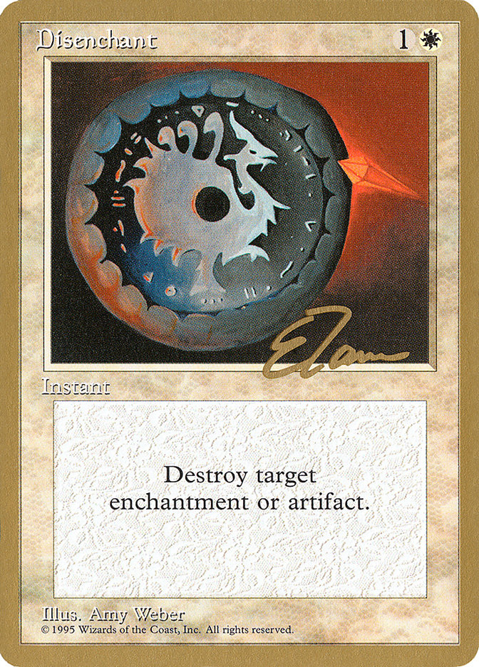 Disenchant (Eric Tam) [Pro Tour Collector Set] | Good Games Modbury