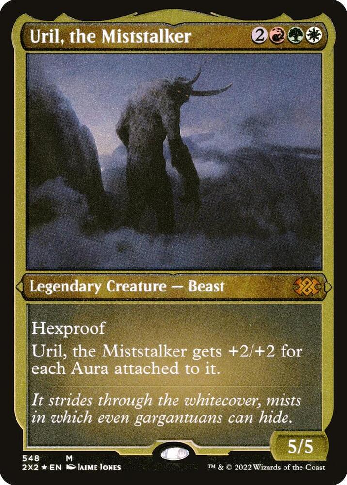 Uril the Miststalker Foil Etched 548 (Double Masters 2022)  - Foil | Good Games Modbury