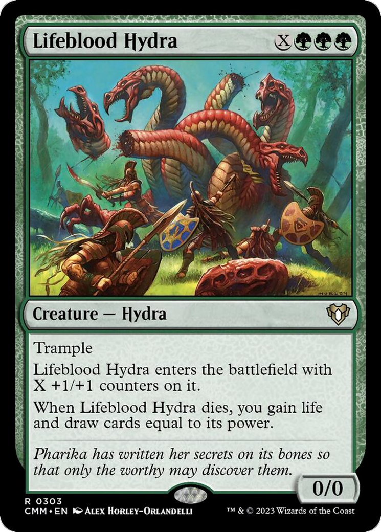 Lifeblood Hydra [Commander Masters] | Good Games Modbury