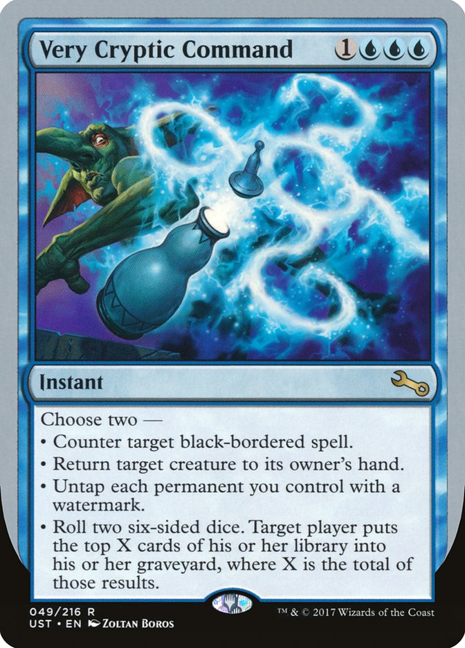 Very Cryptic Command 49/216 (Unstable)  - Foil | Good Games Modbury