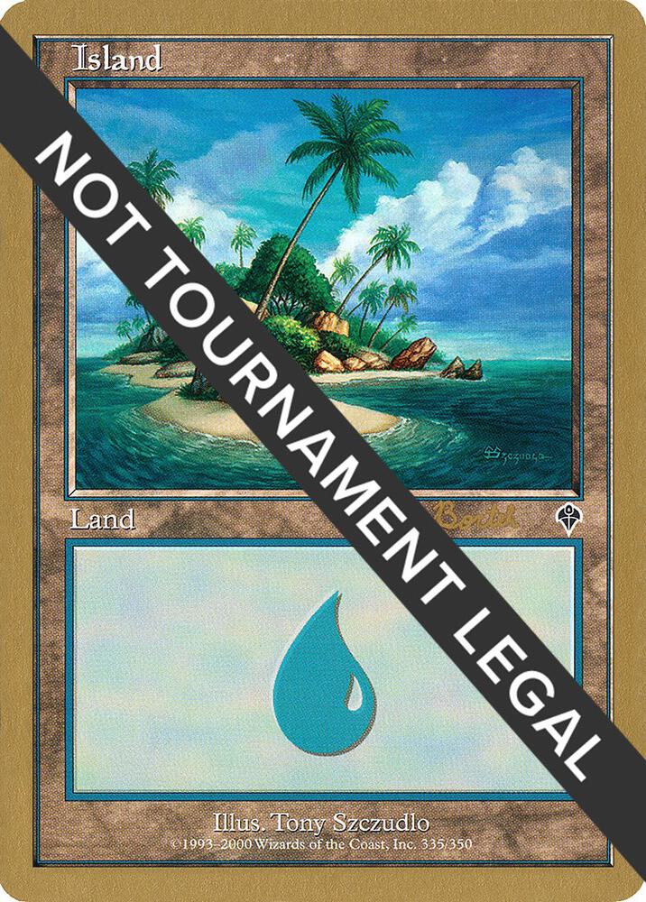 Island 335 2001 Alex Borteh INV ab335a/138 (World Championship Decks)  | Good Games Modbury