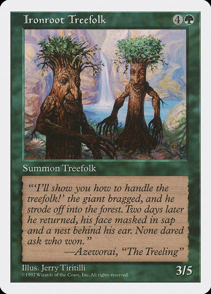 Ironroot Treefolk 305/455 (Fifth Edition)  | Good Games Modbury
