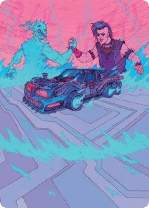 Demonic Junker Art Card 40 (Art Series: Aetherdrift)  | Good Games Modbury