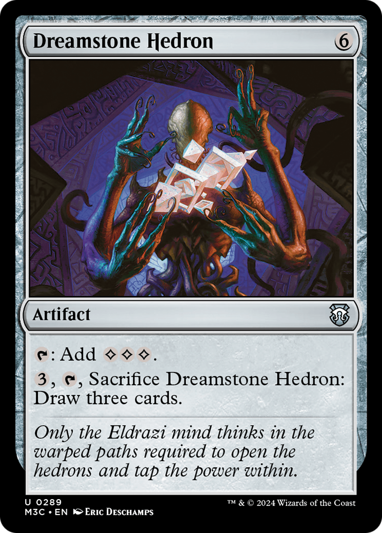 Dreamstone Hedron (Ripple Foil) [Modern Horizons 3 Commander] | Good Games Modbury