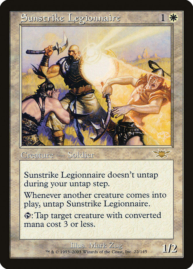 Sunstrike Legionnaire 22/145 (Legions)  | Good Games Modbury