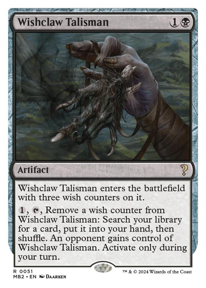 Wishclaw Talisman 51/390 (Mystery Booster 2)  | Good Games Modbury