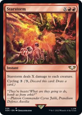 Starstorm 208/617 (Universes Beyond: Warhammer 40,000)  | Good Games Modbury