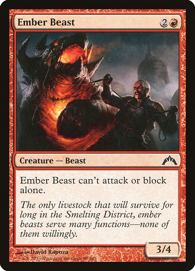 Ember Beast [Gatecrash] | Good Games Modbury