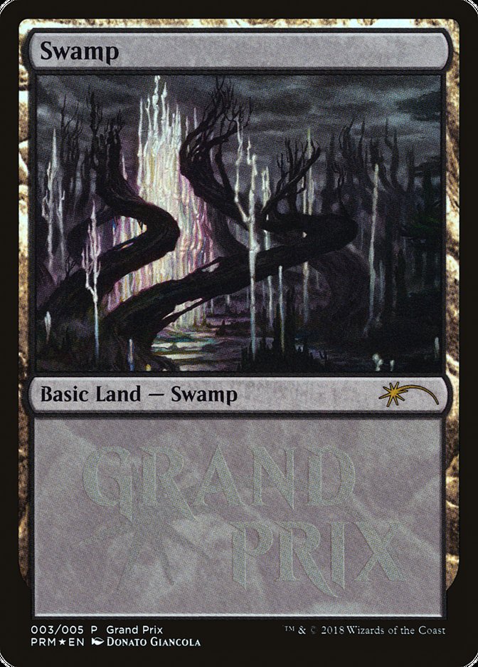 Swamp (2018c) [Grand Prix Promos] | Good Games Modbury