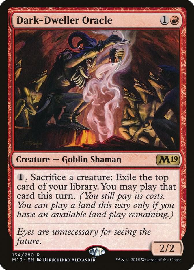 Dark-Dweller Oracle 134/280 (Core Set 2019)  | Good Games Modbury