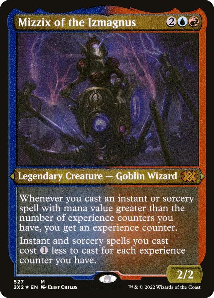 Mizzix of the Izmagnus Foil Etched 527 (Double Masters 2022)  - Foil | Good Games Modbury