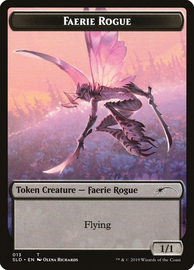 Faerie Rogue Token (013) [Secret Lair Drop Series] | Good Games Modbury