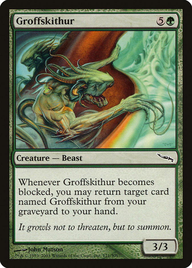 Groffskithur 121/306 (Mirrodin)  - Foil | Good Games Modbury