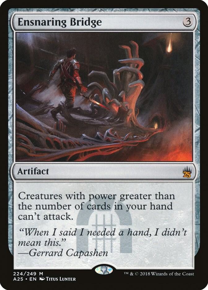 Ensnaring Bridge 224/249 (Masters 25)  - Foil | Good Games Modbury