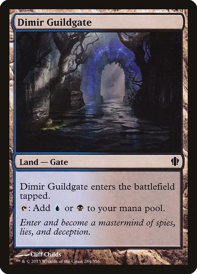 Dimir Guildgate 284/356 (Commander 2013)  | Good Games Modbury