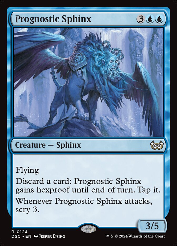 Prognostic Sphinx 124/40 (Commander: Duskmourn: House of Horror)  | Good Games Modbury