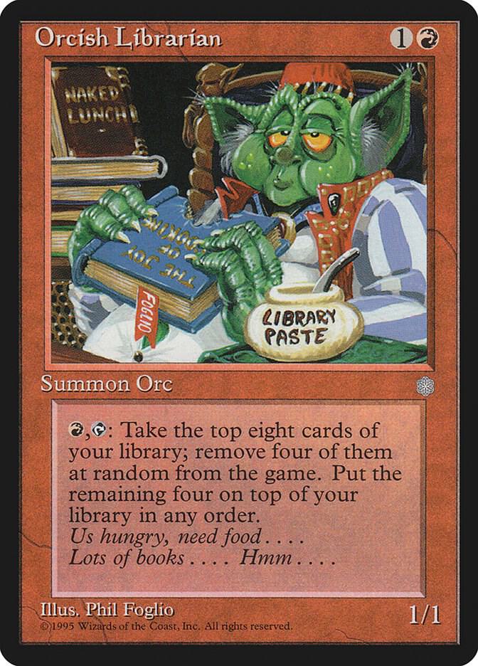 Orcish Librarian 209/383 (Ice Age)  | Good Games Modbury