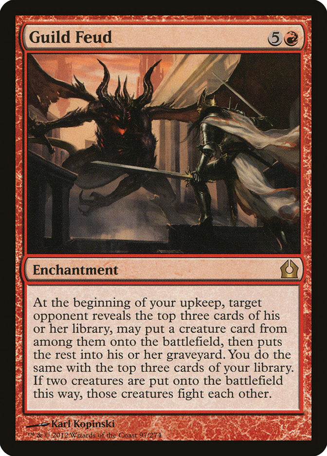 Guild Feud 97/274 (Return to Ravnica)  | Good Games Modbury