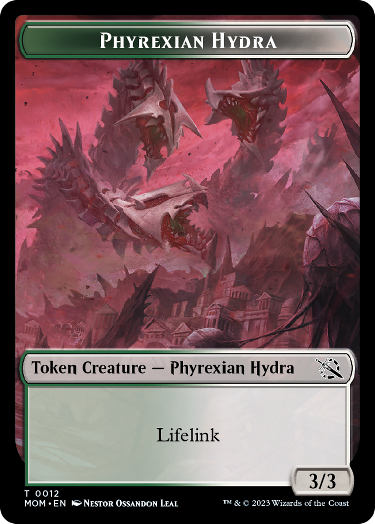 Phyrexian Hydra Token (12) [March of the Machine Tokens] | Good Games Modbury