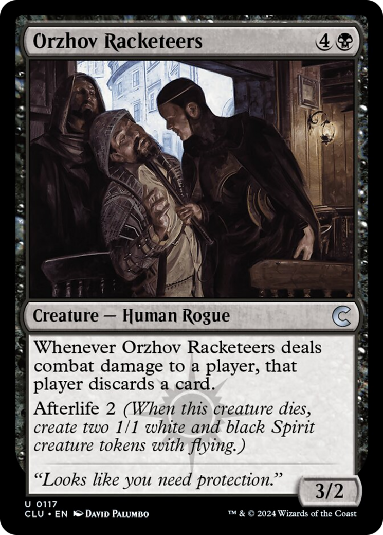 Orzhov Racketeers [Ravnica: Clue Edition] | Good Games Modbury