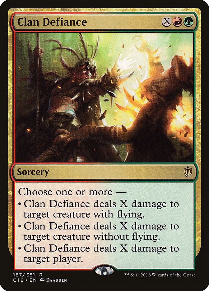 Clan Defiance 187/351 (Commander 2016)  | Good Games Modbury