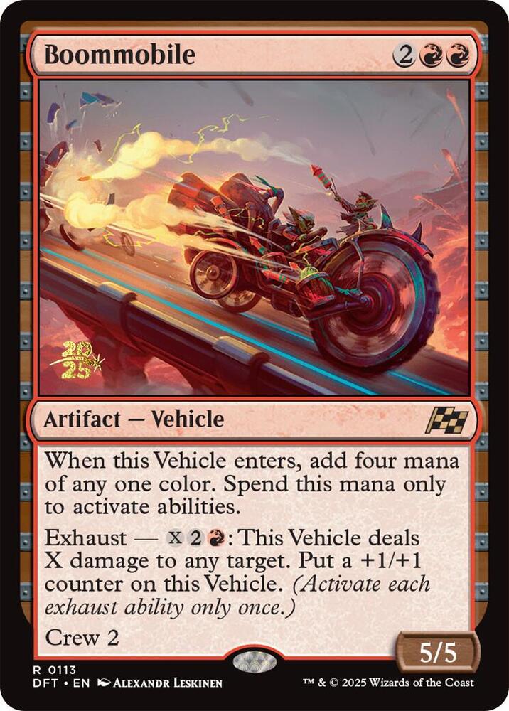 Boommobile 113s/160 (Prerelease Cards)  - Foil | Good Games Modbury