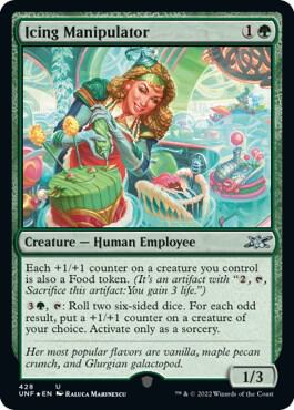 Icing Manipulator Galaxy Foil 428/244 (Unfinity)  - Foil | Good Games Modbury