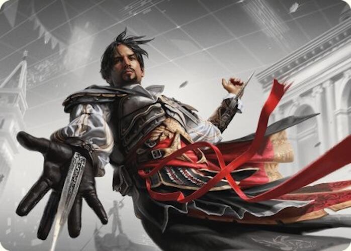 Ezio Auditore da Firenze Art Card 13 (Art Series: Universes Beyond: Assassin's Creed)  | Good Games Modbury