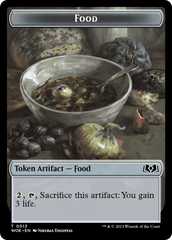 Mouse // Food (0013) Double-Sided Token [Wilds of Eldraine Tokens] | Good Games Modbury