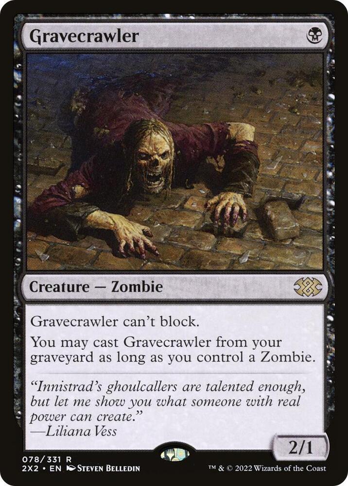 Gravecrawler 78 (Double Masters 2022)  | Good Games Modbury