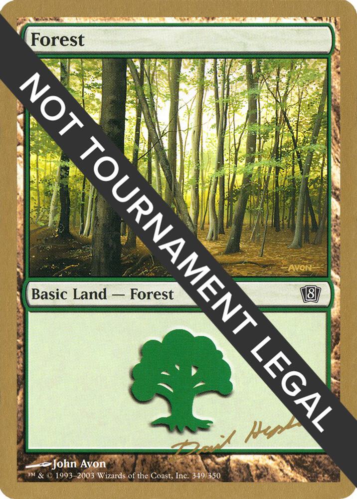 Forest 349 2003 Dave Humpherys 8ED dh349/142 (World Championship Decks)  | Good Games Modbury