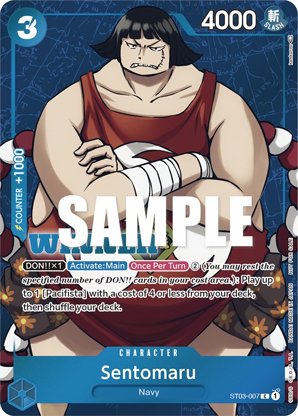 Sentomaru (Tournament Pack Vol. 3) [Winner] [One Piece Promotion Cards] | Good Games Modbury