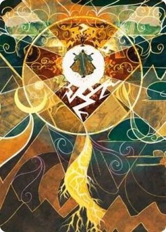 Lightning Bolt Art Card 76 (Art Series: Strixhaven)  | Good Games Modbury
