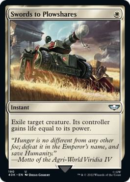 Swords to Plowshares 190/617 (Universes Beyond: Warhammer 40,000)  | Good Games Modbury