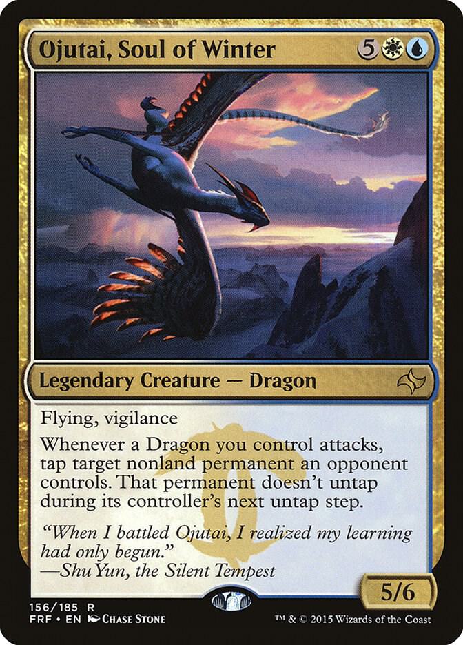 Ojutai, Soul of Winter 156 (Fate Reforged)  - Foil | Good Games Modbury