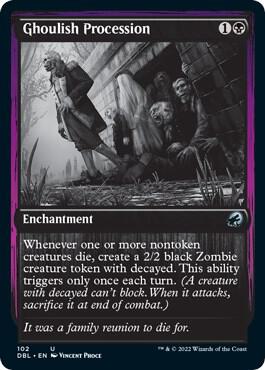 Ghoulish Procession 102/534 (Innistrad: Double Feature)  | Good Games Modbury