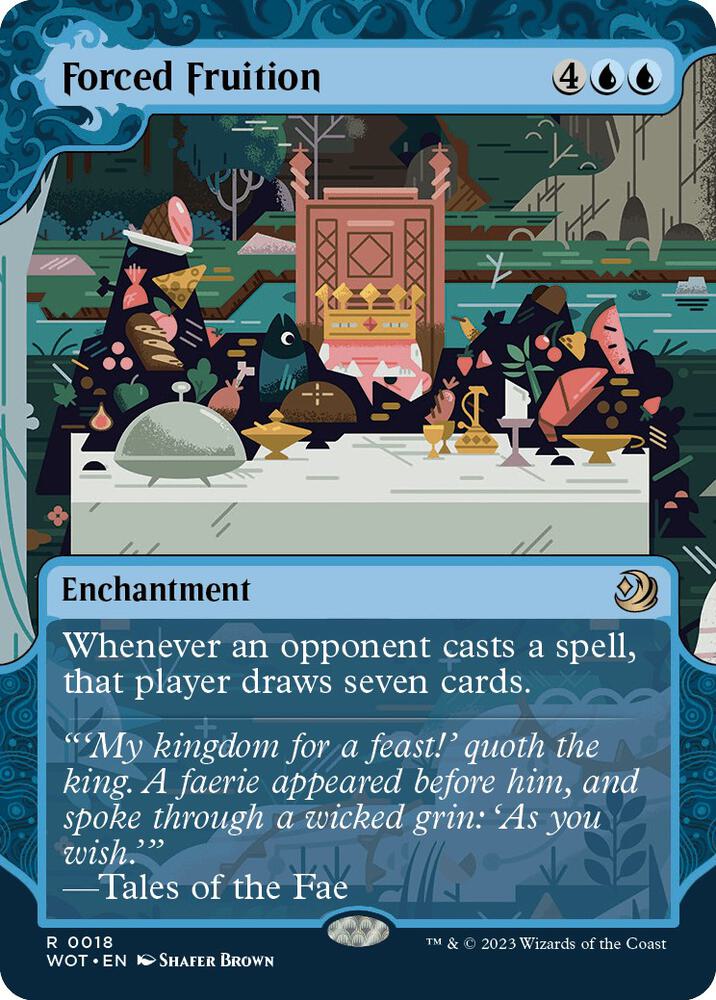 Forced Fruition 18/63 (Wilds of Eldraine: Enchanting Tales)  - Showcase | Good Games Modbury