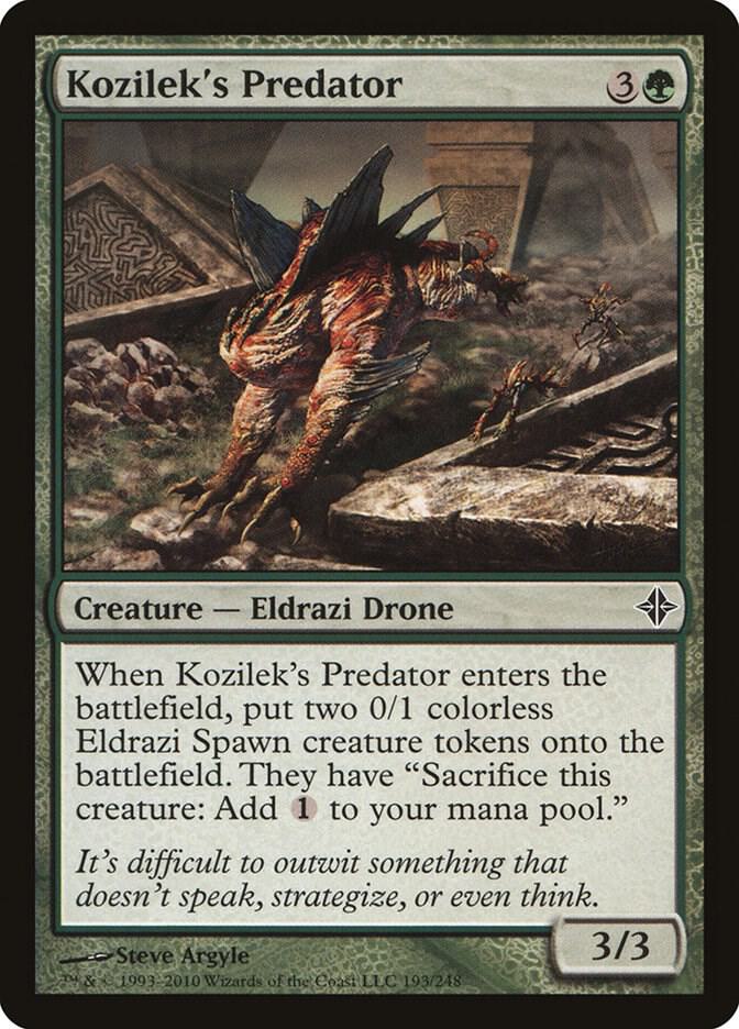 Kozilek's Predator 193/248 (Rise of the Eldrazi)  - Foil | Good Games Modbury
