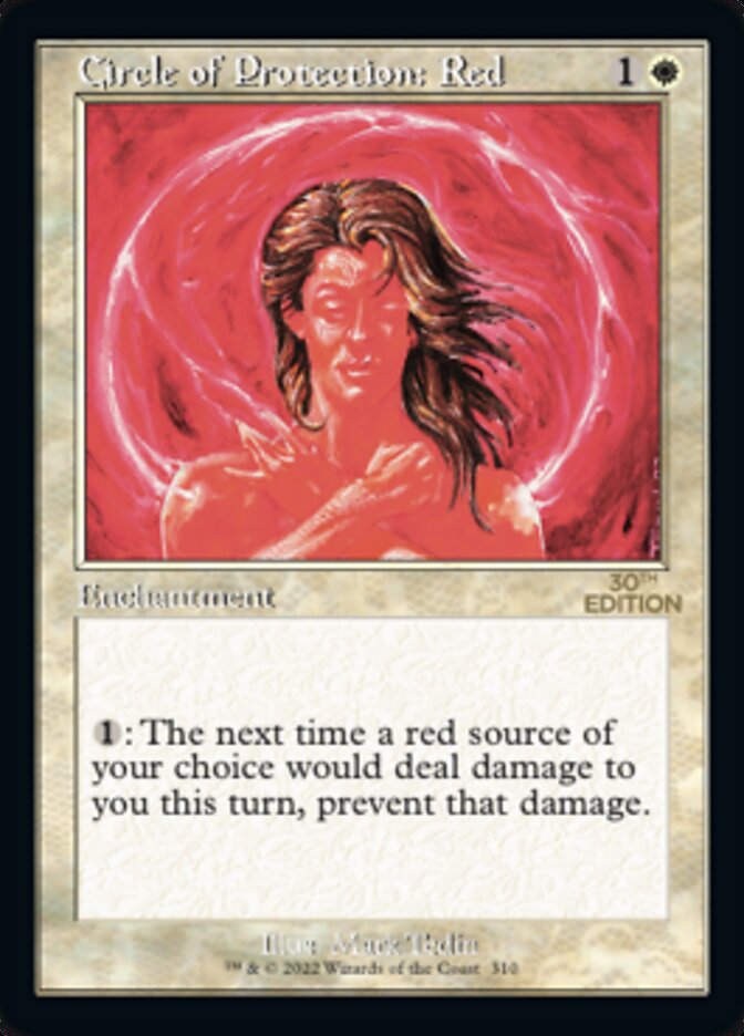 Circle of Protection: Red (Retro) [30th Anniversary Edition] | Good Games Modbury